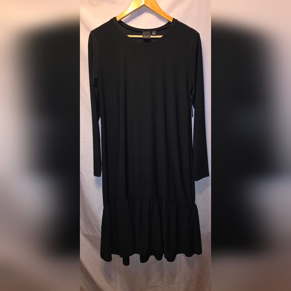 Free Press Black Dress Womens Size Large (Janni #13)